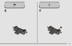 LEGO 76911 instructions page 11 – build guide