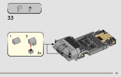 LEGO 76911 instructions page 33 – build guide