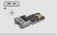 LEGO 76911 instructions page 43 – build guide