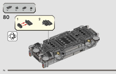 LEGO 76911 instructions page 74 – build guide