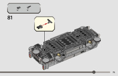 LEGO 76911 instructions page 75 – build guide