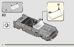 LEGO 76911 instructions page 76 – build guide