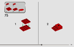 LEGO 76916 instructions page 73 – build guide