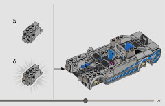 LEGO 76917 instructions page 77 – build guide