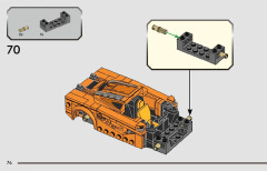 LEGO 76918 instructions page 74 – build guide