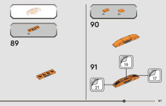 LEGO 76918 instructions page 87 – build guide