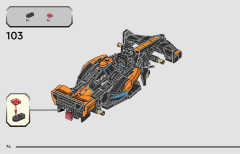 LEGO 76919 instructions page 74 – build guide