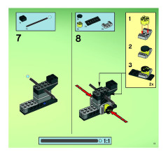 LEGO 7692 instructions page 11 – build guide