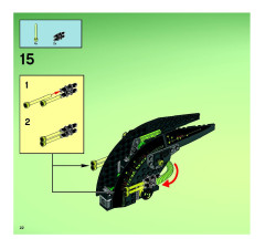 LEGO 7692 instructions page 22 – build guide