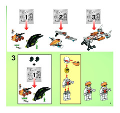 LEGO 7692 instructions page 3 – build guide