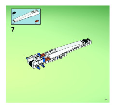 LEGO 7692 instructions page 45 – build guide