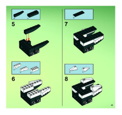 LEGO 7692 instructions page 49 – build guide