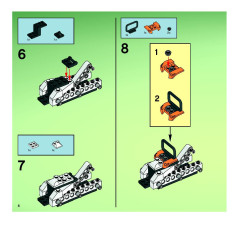 LEGO 7692 instructions page 6 – build guide