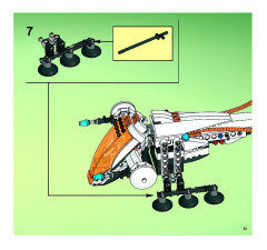 LEGO 7692 instructions page 61 – build guide