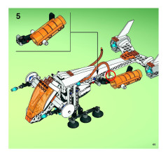 LEGO 7692 instructions page 65 – build guide