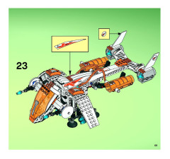 LEGO 7692 instructions page 69 – build guide