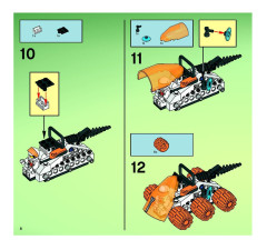 LEGO 7692 instructions page 8 – build guide