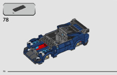 LEGO 76920 instructions page 70 – build guide
