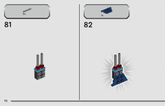 LEGO 76920 instructions page 72 – build guide