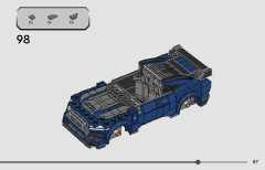 LEGO 76920 instructions page 87 – build guide