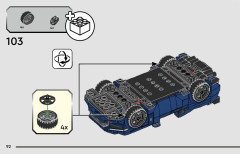 LEGO 76920 instructions page 92 – build guide