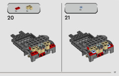 LEGO 76921 instructions page 17 – build guide