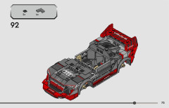 LEGO 76921 instructions page 73 – build guide