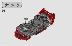 LEGO 76921 instructions page 74 – build guide