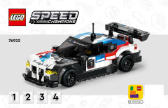 LEGO 76922 instructions page 1 – build guide