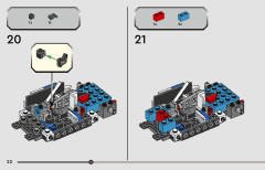 LEGO 76922 instructions page 22 – build guide