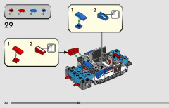 LEGO 76922 instructions page 30 – build guide