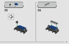 LEGO 76922 instructions page 33 – build guide