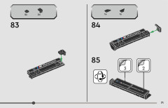 LEGO 76922 instructions page 71 – build guide