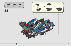 LEGO 76922 instructions page 73 – build guide