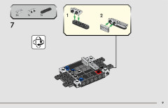 LEGO 76922 instructions page 9 – build guide
