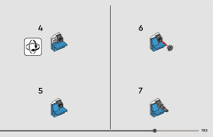 LEGO 76922 instructions page 105 – build guide