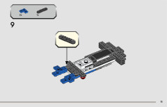 LEGO 76922 instructions page 11 – build guide