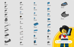 LEGO 76922 instructions page 123 – build guide