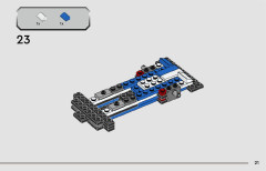 LEGO 76922 instructions page 21 – build guide