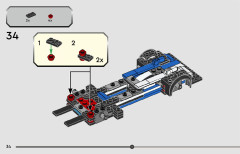LEGO 76922 instructions page 34 – build guide