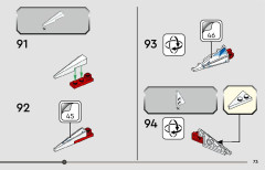 LEGO 76922 instructions page 73 – build guide