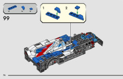 LEGO 76922 instructions page 76 – build guide