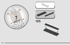 LEGO 76922 instructions page 84 – build guide