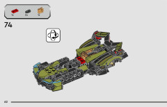 LEGO 76923 instructions page 62 – build guide