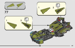 LEGO 76923 instructions page 65 – build guide