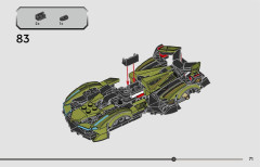 LEGO 76923 instructions page 71 – build guide