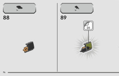 LEGO 76923 instructions page 74 – build guide