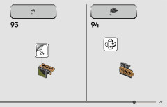LEGO 76923 instructions page 77 – build guide