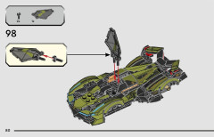 LEGO 76923 instructions page 80 – build guide