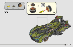LEGO 76923 instructions page 81 – build guide